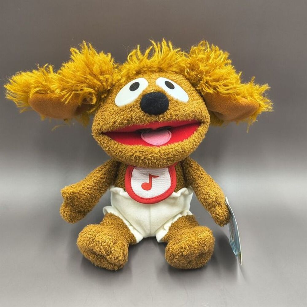 2003 MUPPET BABIES Baby Rowlf 8" Bean Bag Plush Toy Play